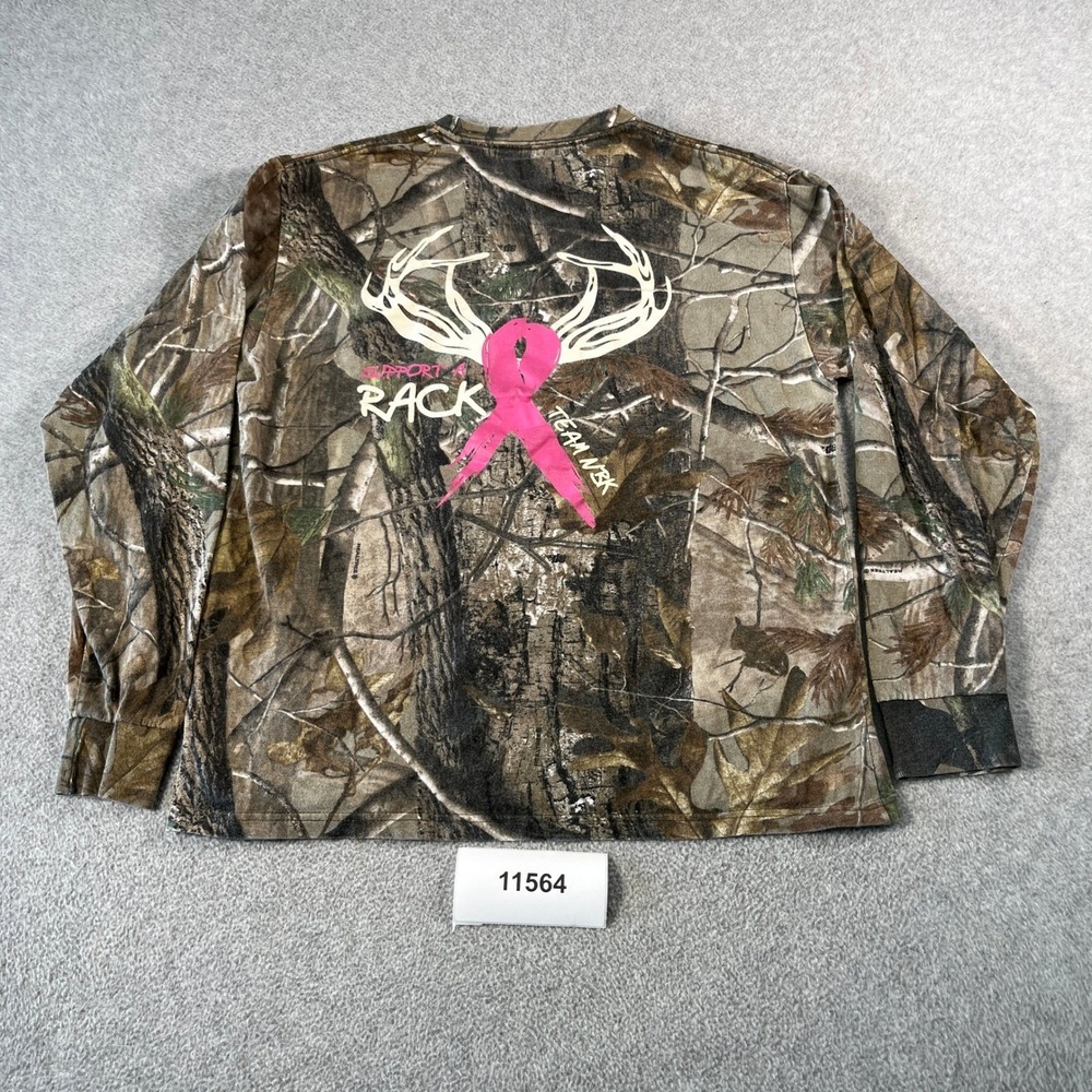 Support a Rack-Breast Cancer Awareness Russell Outdoors Camo Pink Ribbon